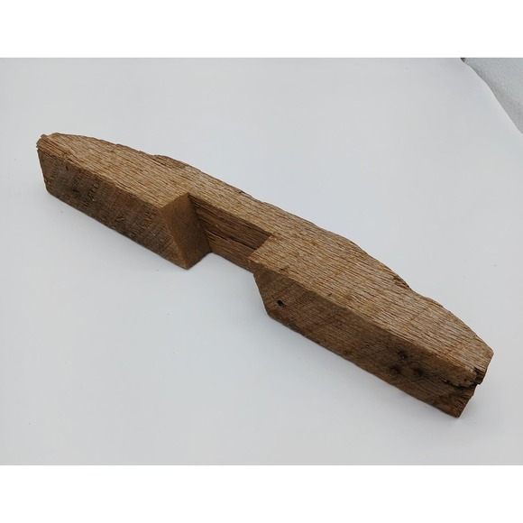 Antique Reclaimed Oak Handmade Barn Door Wooden Hardware Latch Closure Rustic - Picture 15 of 16